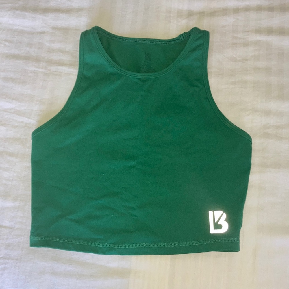 BuffBunny Green tank crop
